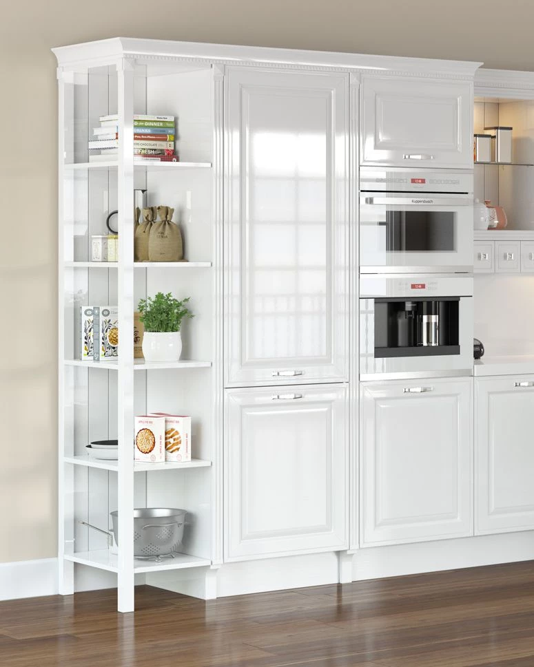 Белая кухня Nicole от Guilia Novars