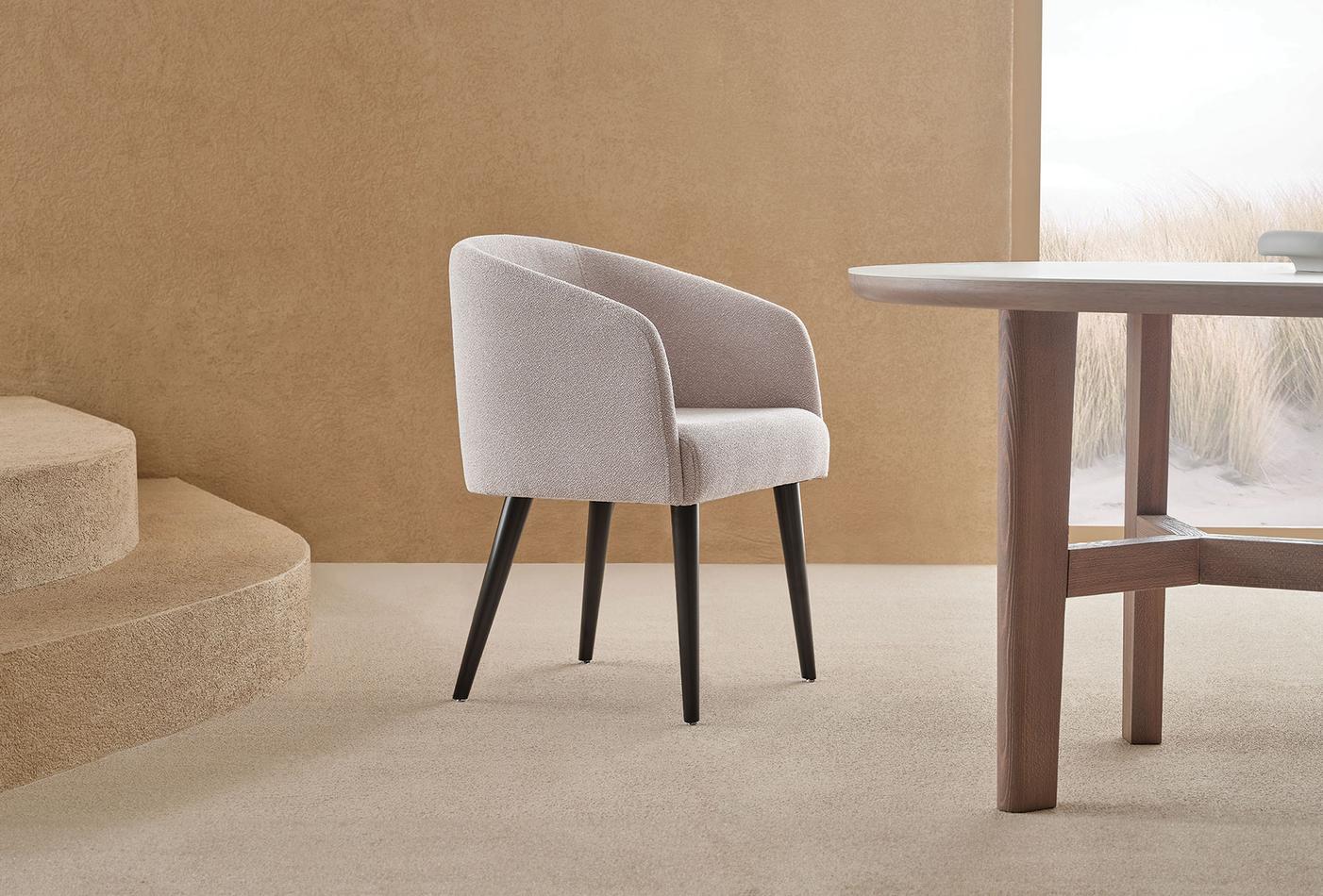 Стул с деревянными ножками Boston 