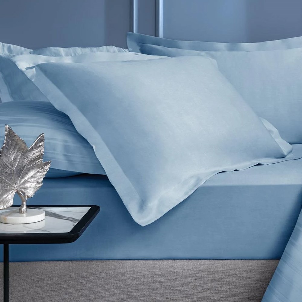 Наволочка MAISY BAMBOO SATEEN PILLOW CASE PACKAGE OF 2 - INDIGO (индиго)