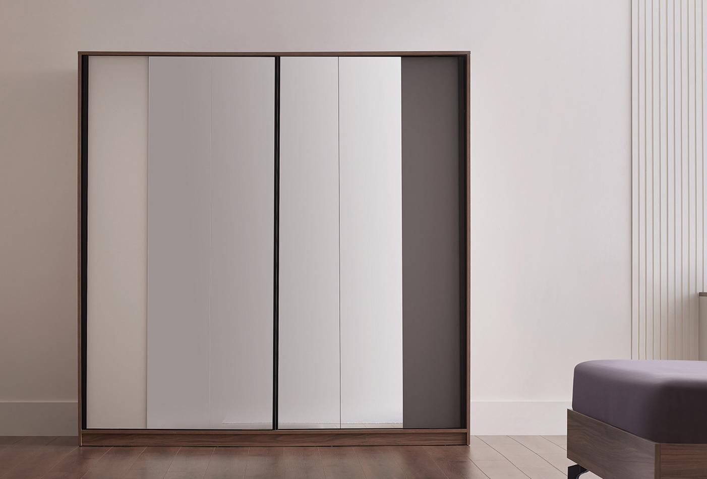 Шкаф с раздвижными дверями (220 см) Cordell 