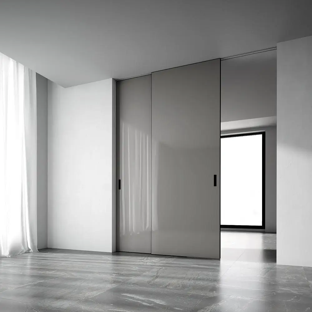 Раздвижная межкомнатная перегородка STRATUS-FILO, глянцевая эмаль