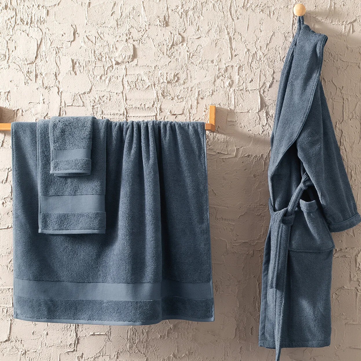 Полотенца Essentials - синий